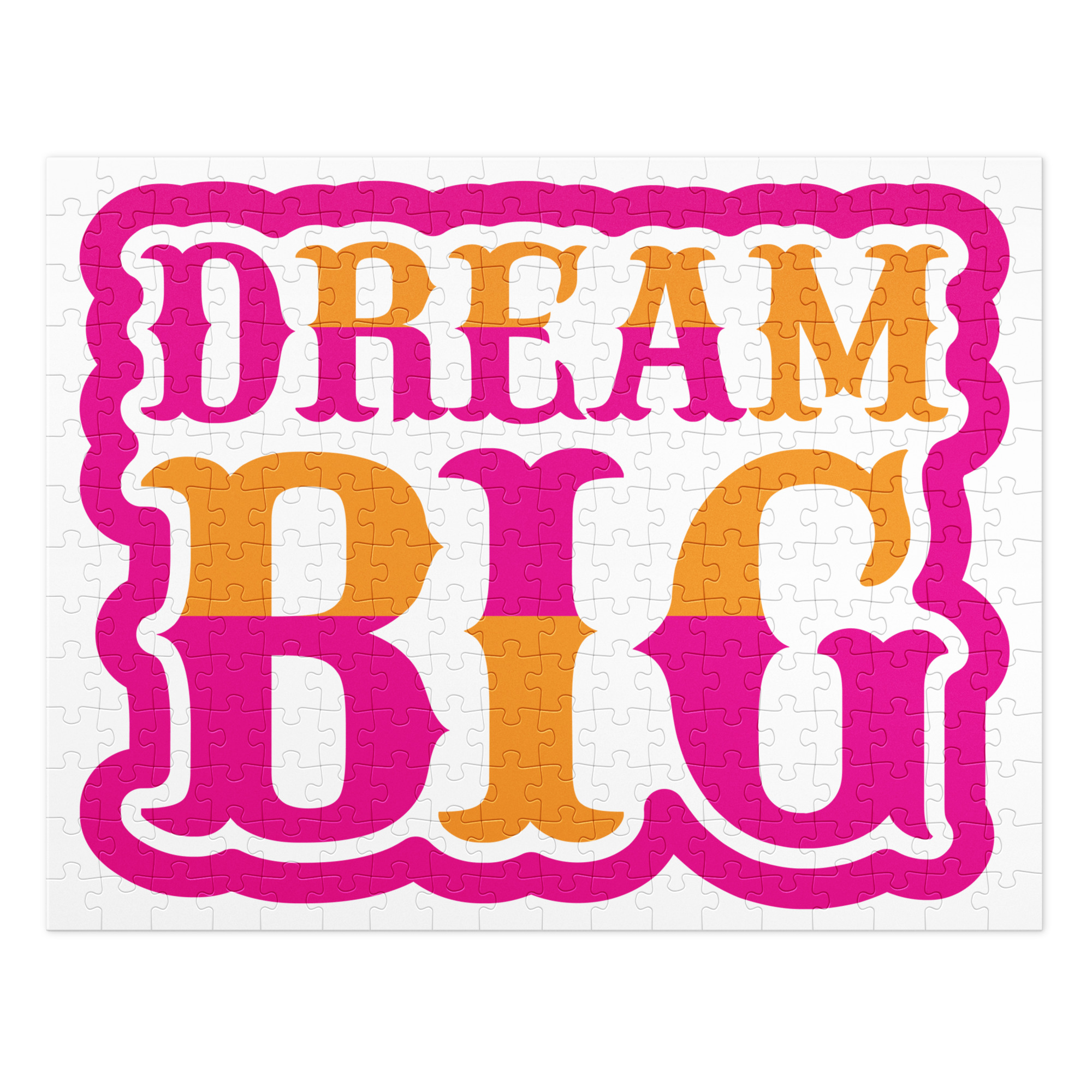 Jigsaw Puzzle with Tin - DREAM BIG