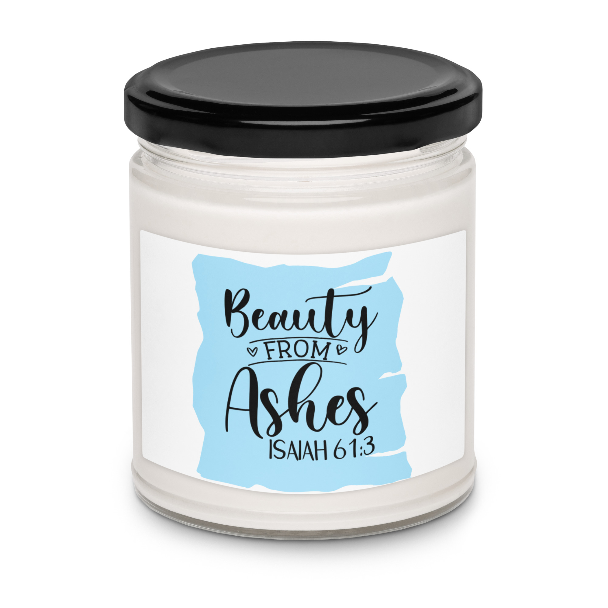 Scented Soy Candle - BEAUTY FROM ASHES
