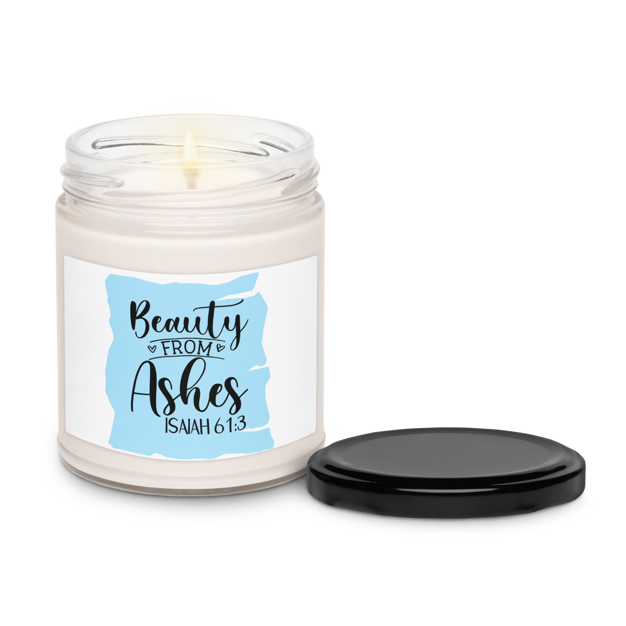 Scented Soy Candle - BEAUTY FROM ASHES - Image 4