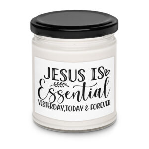 Scented Soy Candle - JESUS IS